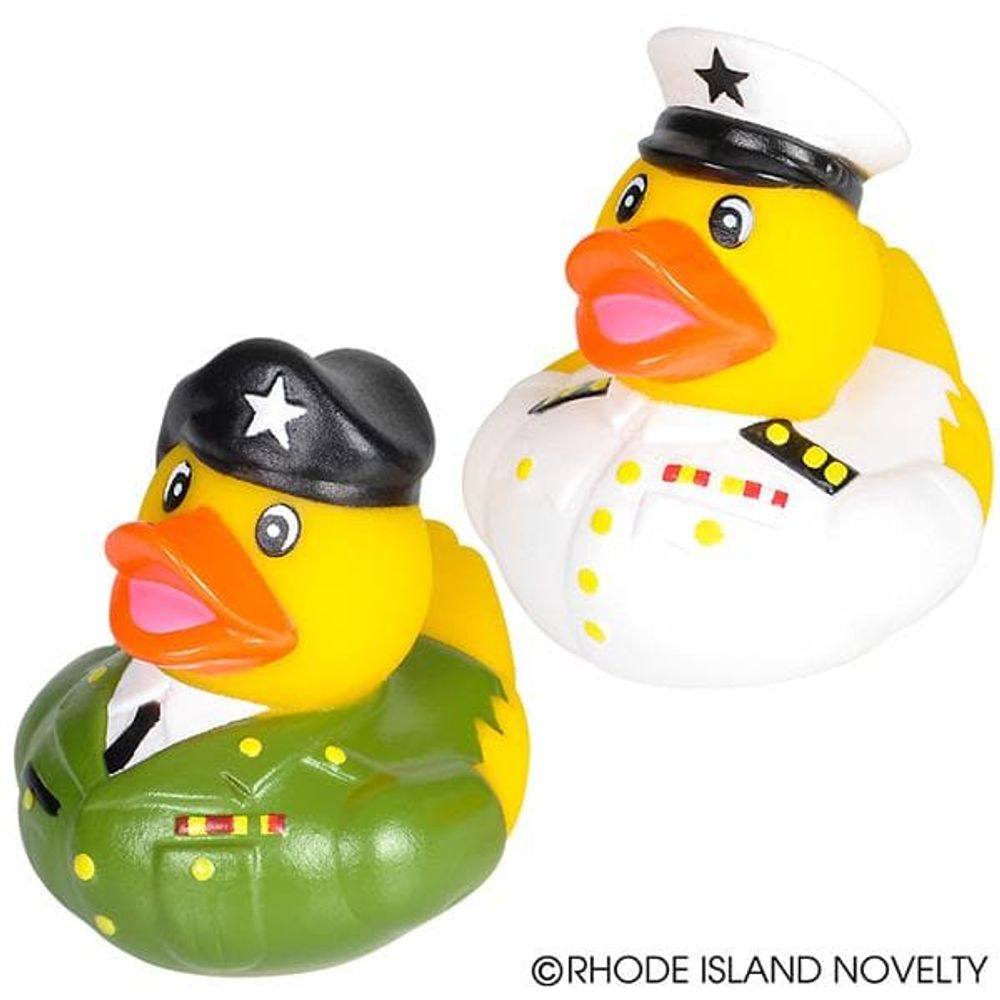 2" Armed Forces Rubber Duckies