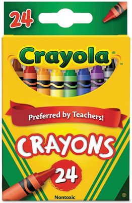 Crayola 24 Count Crayons - Tuck Box