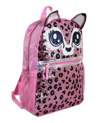 Cheetah Super Glitter 16" Backpack