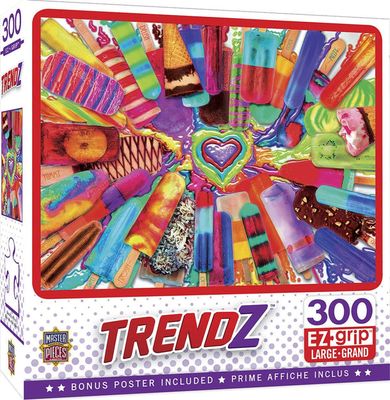 Trendz - Cool Treats - 300 Piece EzGrip Puzzle