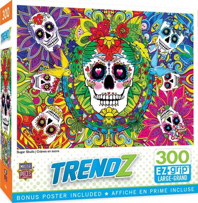 Trendz - Sugar Skulls - 300 Piece EZGrip Puzzle