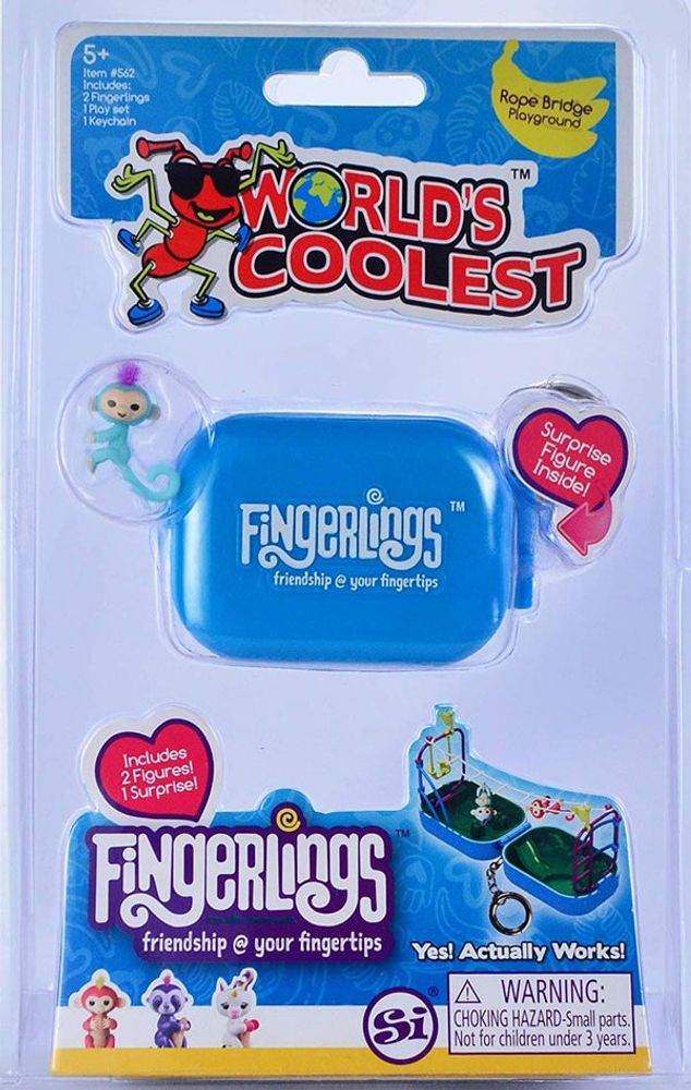 World's Coolest Fingerlings Keychain Assorted Styles