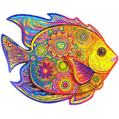 Shining Fish Wooden Puzzle