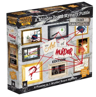 The Art of Murder - Mystery Jigsaw Puzzle 1,000 Piece