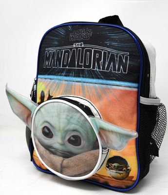 Star Wars "The Child" Baby Yoda 11" Mini Backpack with Head