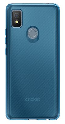 Quikcell ICON TINT Transparent Protective Case - Cricket Icon 4 - Sapphire