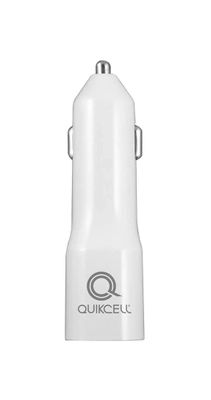 Quikcell 3.1 A Dual USB Car Charger