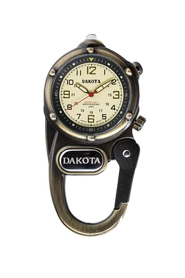 Miniclip Microlight - Antique Brass Case Cream Dial