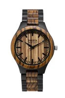 Zebra Dial - Ebonywood/Zebrawood Case and Band