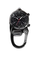 Miniclip Microlight - Shiny Gunmetal Case Black Dial