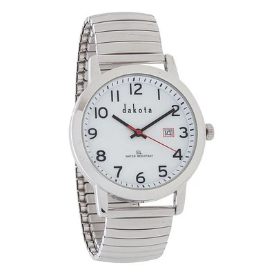 Easy Read EL - Silver Case White Dial Twist