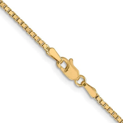 10K Yellow Gold 1.5mm Box Chain