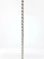 Tracking - 10K White Gold 1.50 Carat Diamond Tennis Bracelet, 7"