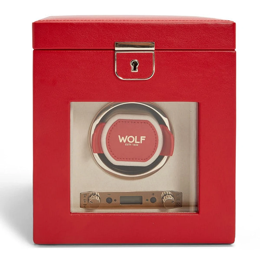 Palermo Single Watch Winder with Jewelry Storage