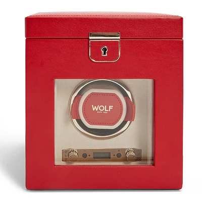Palermo Single Watch Winder with Jewelry Storage