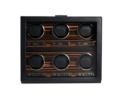 Roadster 6 Watch Winder with Storage