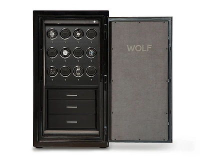 Atlas 12 Piece Winder Safe - Onyx