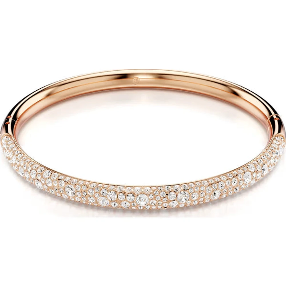 Swarovski - Sublima bangle, Snow pavé, White, Rose gold-tone plated - 5688610