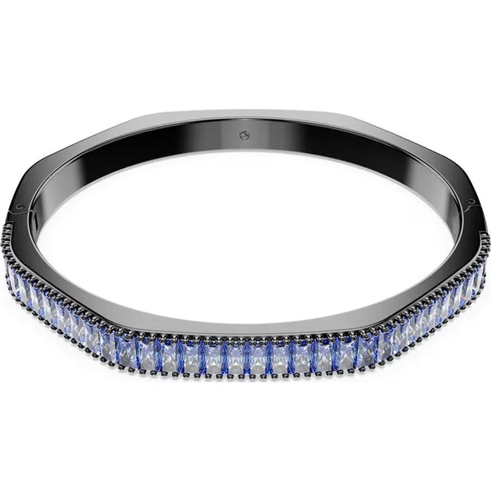 Swarovski - Matrix bangle, Baguette cut, Blue