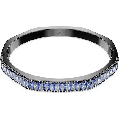 Swarovski - Matrix bangle, Baguette cut, Blue
