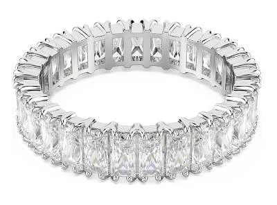 Swarovski - Matrix ring, Baguette cut, White
