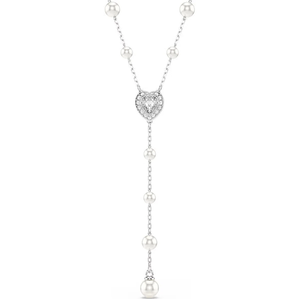 Swarovski - Ariana Grande's SS25 CAPSULE: Pearl "Y" Necklace - 5720855