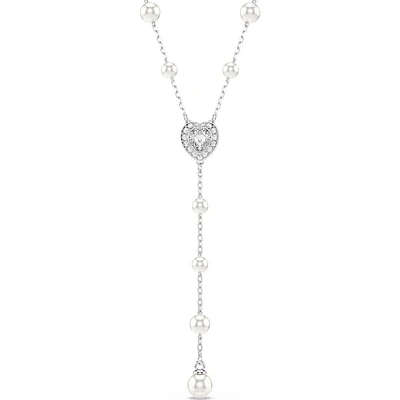 Swarovski - Ariana Grande's SS25 CAPSULE: Pearl "Y" Necklace - 5720855