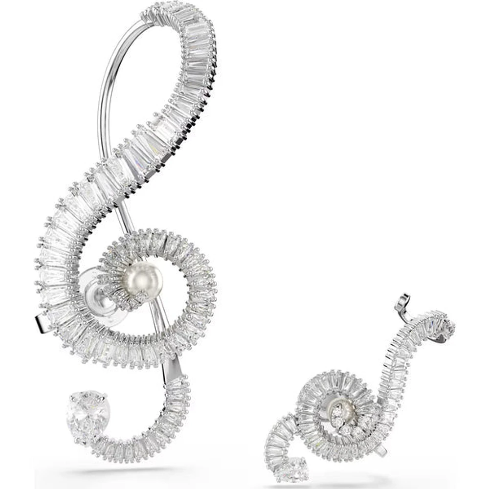 Swarovski - Ariana Grande's SS25 CAPSULE: Clip Earrings, Treble Clefs - 5720866