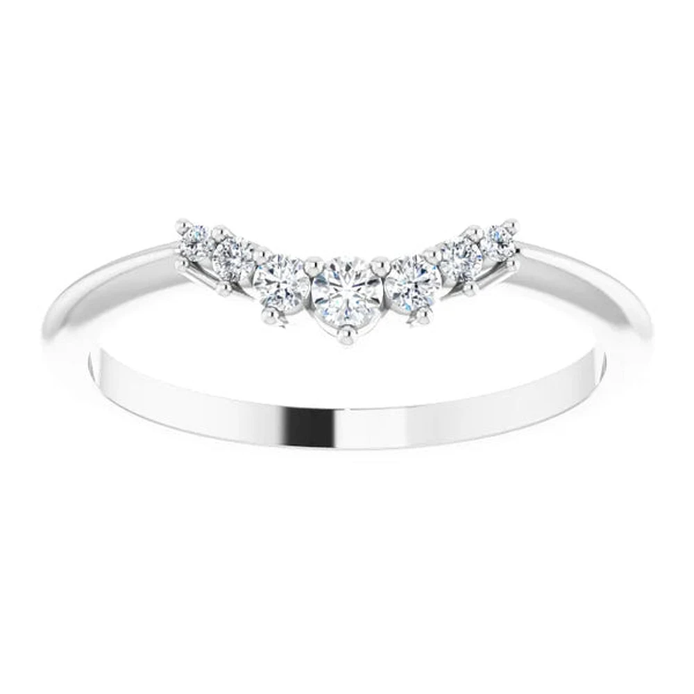 14K White, Yellow or Rose Gold 0.50cttw Diamond Ring