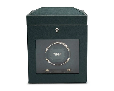 British Racing Single Watch Winder with Storage 