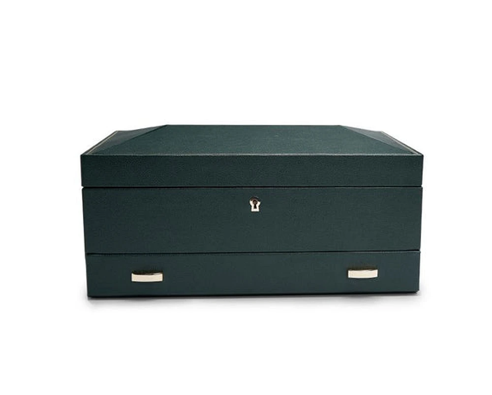 British Racing 10 Piece Watch Box With Storage 