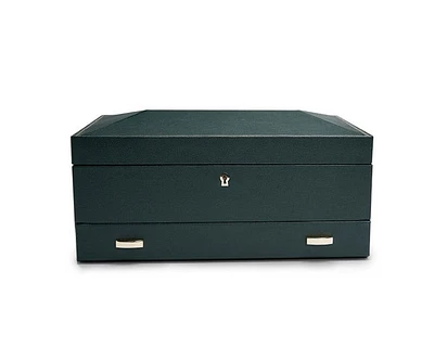 British Racing 10 Piece Watch Box With Storage 