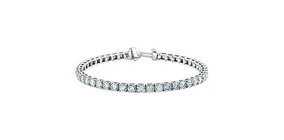 14K Lab Grown 3.00cttw Round Brilliant Cut Diamond Tennis Bracelet - Gold