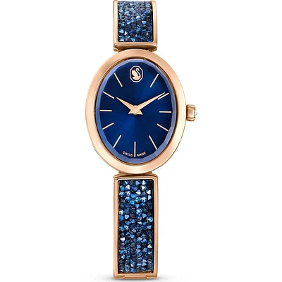 Swarovski Crystal Rock Oval Blue Watch - 5656822