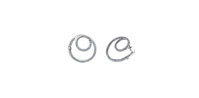 10K White Gold 0.65cttw Diamond Earrings