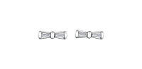 10K White Gold 0.12cttw Diamond Earrings