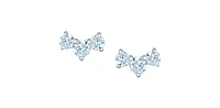 10K White Gold 0.33cttw Lab Grown Diamond Earrings