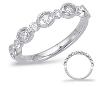 14K White Gold cttw Diamond Ring
