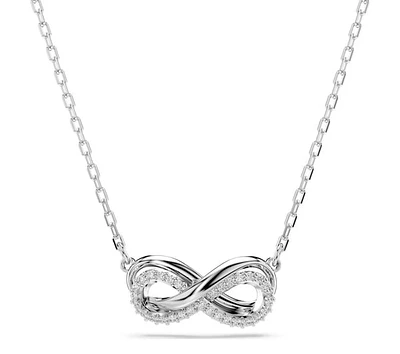 Swarovski - Hyperbola pendant, Pavé, Infinity, White, Rhodium plated - 5687265
