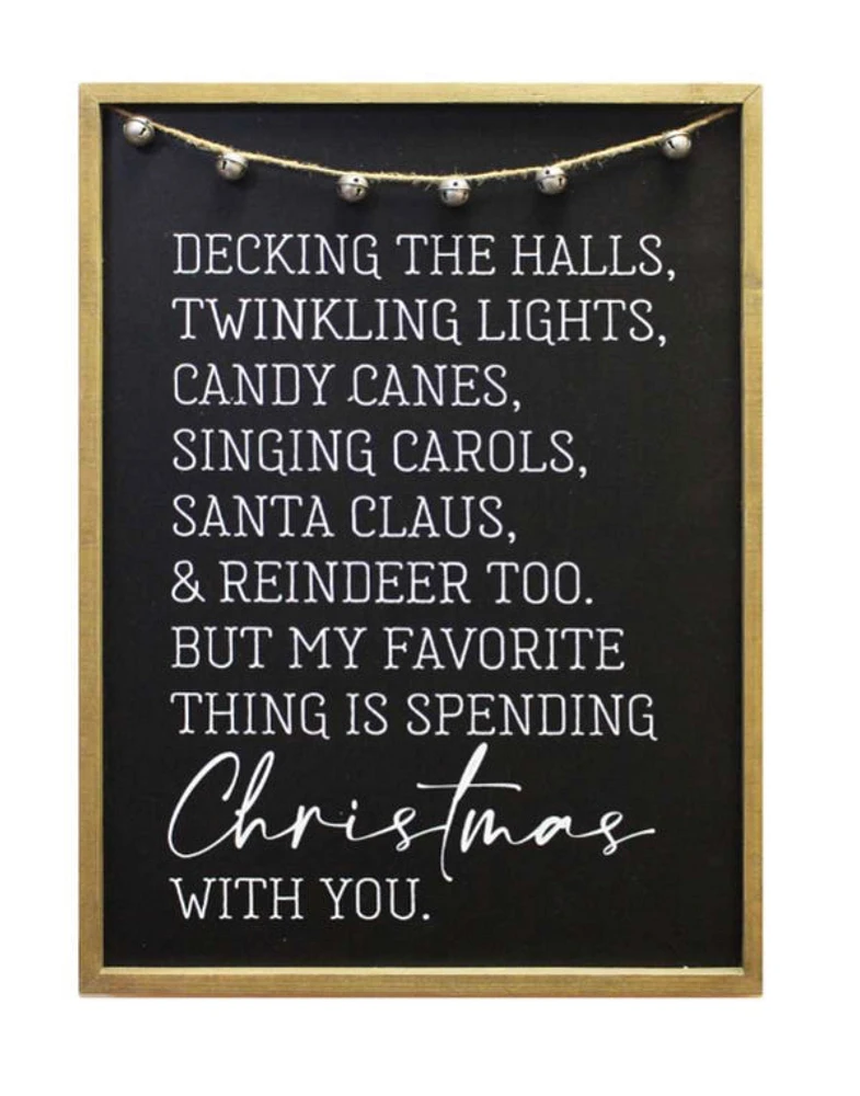 LED Decking The Halls Wall Art