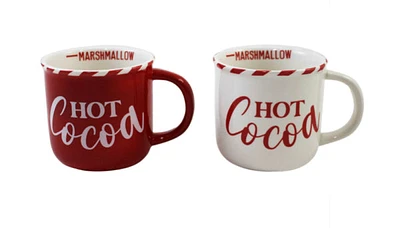 2 Piece Mug Set - Hot Cocoa