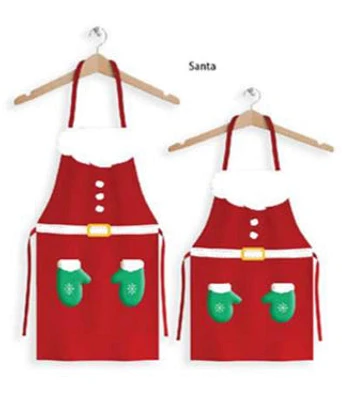 Mommy & Me Apron Set - Santa