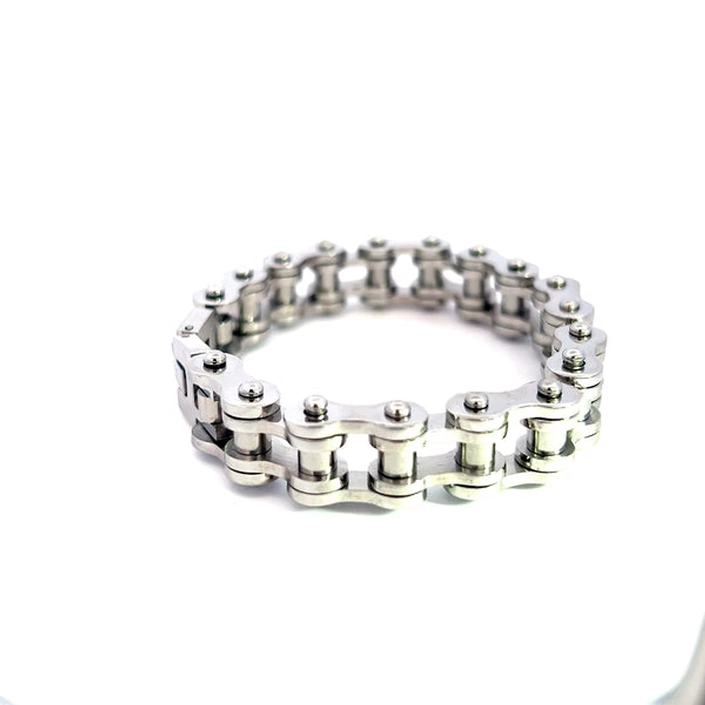 Stainless Steel 14.5mm Bracelet - 8.5 Inches