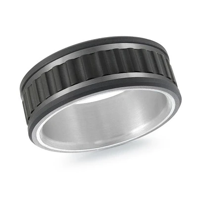 14K White Gold, Tantalum