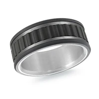 14K White Gold, Tantalum
