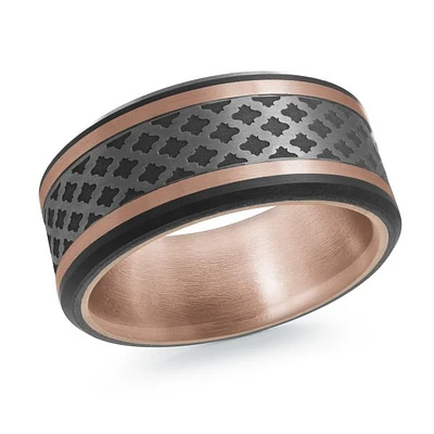 14K Rose Gold, Tantalum