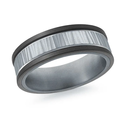 14K White Gold, Tantalum