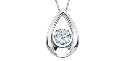 10K Gold 0.30cttw Lab Grown Diamond Necklace