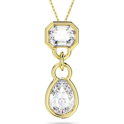 Swarovski Dextera pendant, Mixed cuts, White, Gold-tone plated - 5663339 - Discontinued