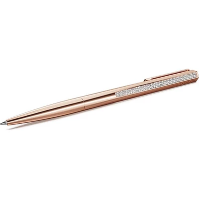 Swarovski Crystal Shimmer ballpoint pen, Rose gold tone, Rose gold-tone finish - 5678182